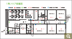 1階フロア設置図